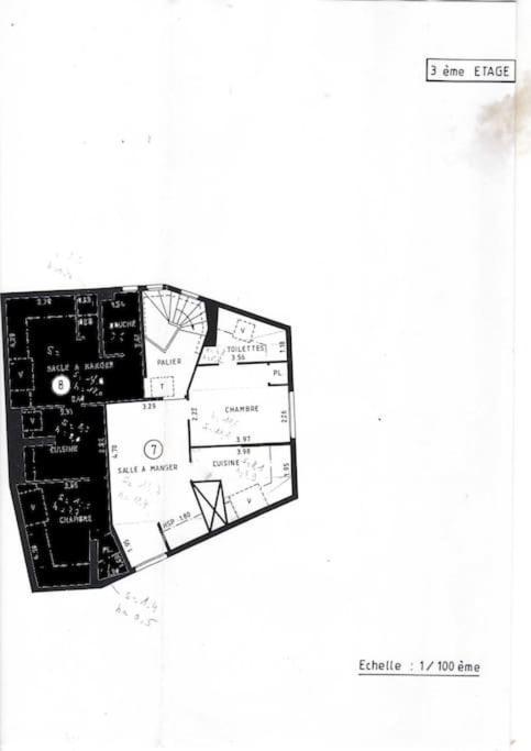 F2 35-44M2 9 Mins Voiture Chateau 4Pers 1Ch+Sejour Le Chesnay  Bagian luar foto